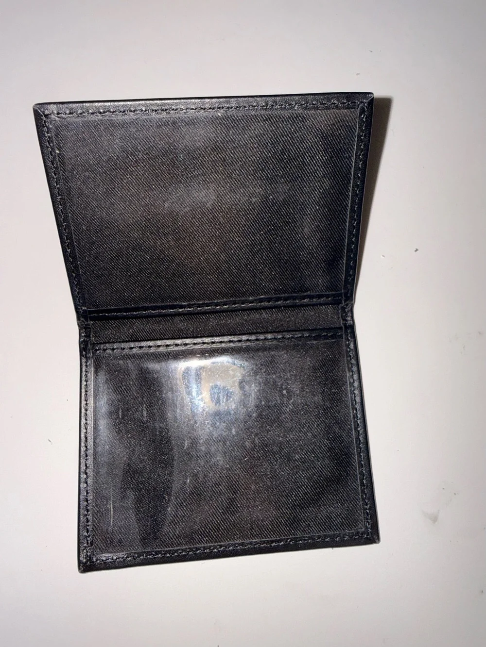 Timberland Black Leather Bi-Fold Wallet